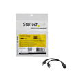 StarTech MUYHSFMM 3.5MM STEREO SPLITTER CABLE, 4-POSITION TO 2X 3-POSITION, F TO M, LTW