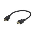Aten 2L-7DA3H 0.3m 4K HDMI High Speed Ethernet cable, supports up to 4096 x 2160 @ 60Hz, High quality tinned copper wire with Gold-plated connectors
