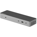 StarTech TB3CDK2DH T/BOLT3 DOCK, DUAL 4KDISPLAY, HDMI(2), DP(2), USB-C, USB(5), RJ45, 96W, 3YRS