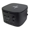 HP 4J0A2AA Dock G4 Thunderbolt 4 Docking Station - 120W Power Delivery 4xDisplays 2xDP 1xHDMI 3xUSB-A 2xUSB-C 1xTB4 2.5GbE RJ45 for Notebook PC