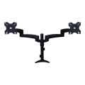 StarTech ARMDUAL DUAL MONITOR DESK MOUNT, UP TO 24", ARTICULATING, H/ADJ, VESA, 5YR