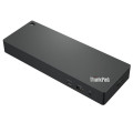 Lenovo 40B00300AU ThinkPad Thunderbolt 4 Workstation Docking 230W Power Delivery Supports 1x 8K30 / 4x 4K60 Displays HDMI 2xDP 4xUSB-A USB-C GbE 3.5mm Combo 300W