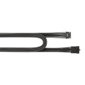 Seasonic ACBSEA12V2X6-90D 12V-2x6 Straight to 12V-2x6 90-Degree Cable
