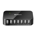 D-Link DUB-H7 7-Port USB 2.0 Fast Charge Hub