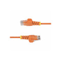 StarTech N6PAT50CMORS 50cm Orange Slim CAT6 Ethernet Cable, Snagless, 28AWG, LSZH, LTW