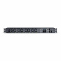 CyberPower PDU41005 SWITCHED EPDU 1RU HORIZONTAL 16AMP INPUT - SNMP NETWORK CONNECTION - 8X IEC-320 C13 OUT -IEC-320 C20 IN - 2 YRS ADV. REPLACEMENT WTY