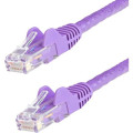 StarTech N6PATC7MPL 7M CAT6 ETHERNET CABLE - PURPLE CAT 6 GIGABIT ETHERNET WIRE -250MHZ 100W POE