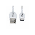 StarTech USB2AC1MNCWHE 3FT (1M) WHITE USB-A TO USB-C CHARGING CABLE/CORD, M/M, LTW