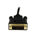 StarTech MDP2DVIMM6B 2M mDP TO DVI ADAPTER CABLE mDP TO DVI-BLACK 3YR
