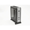 Antec ISK110-VESA ITX MB, Slim Form Factor case with External 90w PSU. 2 x USB 3.0 and 2 x USB 2.0. HD Audio. VESA Bracket 100x 100. Case Nuc