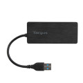 Targus ACH124US 4 Port Smart USB 3.0 Hub Self-Powered with 10 Times Faster Transfer Speed Than USB 2.0