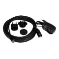 StarTech USB2AAEXT5M 5M USB2.0 A TO A EXTENSION CABLE, M/F, BLACK, LED, LTW