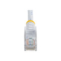 StarTech 45PAT50CMWH 50CM WHITE CAT5E/ CAT 5 SNAGLESS ETHERNET PATCH CABLE 0.5 M