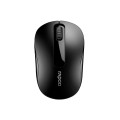 Rapoo M10PLUS.BLACK M10 PLUS 2.4GHz Wireless Optical Mouse Black - 1000dpi Coverage up to 10 Meters and 360 degrees. 3Keys