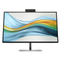 HP 9E0Y9UT Series 5 Pro 527PM 27' 100Hz QHD Monitor 2.5K 2560x1440 16:9 5ms Height Adjustable Tilt Swivel Pivot 2xDP HDMI 1xUSB-C 100W PD Webcam LAN SPK VESA