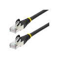 StarTech NLBK-3M-CAT6A-PATCH 3M CAT6A ETHERNET CABLE - BLACK - LOW SMOKE ZERO HALOGEN (LSZH) - 10GBE 500MH