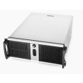 Chenbro RM42300H02 RM42300 Black 4U Rackmount Case, No PSU, 2x USB 2.0, External 3x 5.25',Internal 4x 3.5', 1x Slim ODD Slot, 1x 120mm Fan