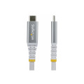 StarTech CC3M20GUSB4CXW 3M (10FT) USB4 CABLE, USB-IF CERTIFIED, 20GBPS, WHITE, LTW