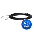 Ubiquiti FC-SM-200 Single-Mode Lightweight Fiber Cable, Lenth 60m, Outdoor-Rated, Kevlar Yarn For Added Tensile Strength, Weatherproof Tape,
