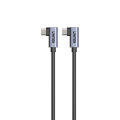 UNITEK C14147ABK-1M USB-C Dual 90-Degree Power Cable