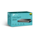 TP-LINK TL-SG108E 8-Port Gigabit Easy Smart Switch Provides network monitoring, traffic prioritization and VLAN Web-based user interface Fanless