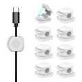 Choetech 6932112110923 MCC001-WH 6 Pack Professional grade Magnetic Lock Cord Holder Clips