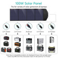 Choetech 6932112103727 SC009 100W 20V 5.5A QC3.0 18W USB-A x 2 + USB-C PD 45W + DC Portable Solar Panel Charger