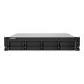 QNAP TS-832PXU-4G 8-BAY NAS 3.5"(0/8), ARM QC-1.7GHz, 4GB, 2.5GbE(2), SFP+(2), 2U RACK, 3YR WTY