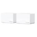 TP-LINK HALO H25BE(2-PACK) Mercusys BE3600 Whole Home Mesh Wi-Fi 7 System, 460 m², 688 Mbps at 2.4 GHz, 2880 Mbps at 5 GHz, MLO, 4096-QAM, OFDMA, EHT160 on 5