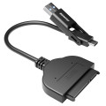 BENFEI B07F7WDZGT 000193BK 2in1 USB-C + USB 3.0 to SATA III Hard Driver Adapter w/UASP Compatible for 2.5 inch HDD and SSD