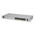 Ubiquiti USW-24 UniFi SWITCH STANDARD 24 PORT, 24 xGbE RJ45, 2x SFP, RACK-MOUNT, 1YR