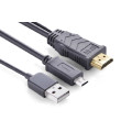 UGREEN 6957303821396 20139 MHL Micro USB 11Pin to HDMI Adapter Cable 2M