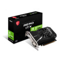 MSI GEFORCE GT 1030 AERO ITX 4GD4 OC nVidia Video Card, PCI-e 3.0, 1430 MHz Boost Clock, 1x HDMI 2.0 1x DVI