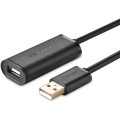 UGREEN 6957303813216 10321 USB 2.0 Active Extension Cable with Chipset 10m (Black)