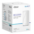 TP-LINK DECO BE85(1-PACK) BE22000 Tri-Band Whole Home Mesh Wi-Fi 7 System (WIFI7), 1376 Mbps at 2.4 GHz + 8640 Mbps at 5 GHz + 11520 Mbps at 6 GHz