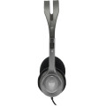 Logitech 981-000459 H110 Stereo Headset Over-the-head Headphones 3.5mm Versatile Adjustable Microphone for PC Mac
