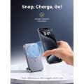 UGREEN 6941876210862 15086 10000mAh Magnetic Wireless Power Bank (Sapce Gray)