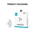 KIVEE 6941256113219 AD11 - 2 in 1 Lightning to Lightning Adapter Jack Phone Call Support - White
