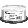 Verbatim 43738 Blu-Ray 25GB 25Pk Spindle White Wide Ink