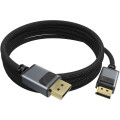 Choetech 6932112111715 XDD02-1M 16K 60Hz DP 2.1 Cable 80Gbps Braided for Gaming Monitor 1M