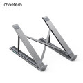 Choetech 6932112104281 HUB-M48 7in1 HUB + Foldable Laptop stand USB-C to (HDMI 4K/USB-A*2/TF&SD/USB-C x 1 with PD Charging) Grey