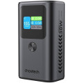 Choetech 6932112107299 B701-GY 10,000mAh PD30W USB-A + USB-C x 2, 3Ports & TFT Display Power Bank
