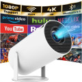 Topleo 5712447634711 HY300 Pro Smart Mini Projector – 720P HD, Android 11, Dual-Band WiFi6, Hi-Fi Speaker, Portable Home Cinema
