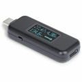 StarTech USBC-PWRTESTER USB-C Power Tester, Bi-Directional Voltage/Current Multimeter, 240W PD EPR, Digital OLED, Portable USB-C Cable/Port Power Meter Tester - Compact Bi-Directional USB-C Power Tester measures Voltage/Current/Wattage; Ideal for travelin