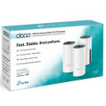 TP-LINK DECO M4(3-PACK) Deco M4 (3-pack) AC1200 Whole Home Mesh Wi-Fi (3-Pack), Up to 1167 Mbps, Parental Controls, Seamless AI Roaming, Gaming & Streaming, Smart Ho