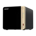 QNAP TS-464-8G 4-BAY NAS, 3.5"(0/4), CEL QC-2.9GHz, 8GB, 2.5GbE(2), M.2(2), PCIe, TWR, 3YR WTY