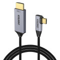 Choetech 6971824972023 XCH-1803 Braided 4K@60Hz L Shaped TypeC to HDMI M/M cable 1.8M