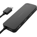 BENFEI B0D7HVR8XM 000365BK HDMI Switch 4 in 1 Out 4K@60Hz, 2K@144Hz, HDCP 2.3 【with Adaptive Equalization Support 30ft HDMI Transmit】