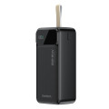 Choetech 6932112106865 B731 40000mAh Power Bank PD22.5W with Digital Display Black