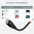 Choetech 6971824975994 XCC-1004 USB-C to USB-C Cable 60W 20V 3A Braided Fast Charging Cable 2M